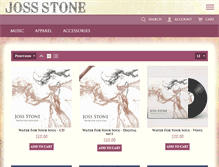 Tablet Screenshot of jossstonestore.com
